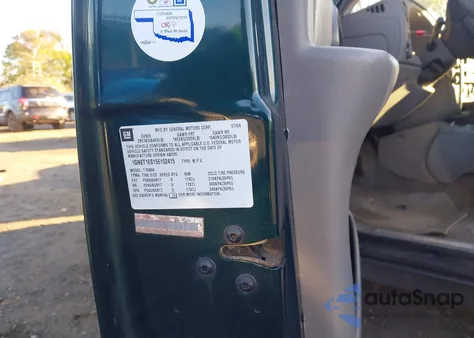 2005 Chevrolet Trailblazer Ext Lt from USA, damaged, VIN 1GNET16S156102415